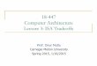 18-447 Computer Architecturecourse.ece.cmu.edu/~ece447/s15/lib/exe/fetch.php?media=... · 2015-01-17 · 18-447 Computer Architecture Lecture 3: ISA Tradeoffs Prof. Onur Mutlu Carnegie