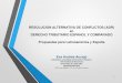 RESOLUCION ALTERNATIVA DE CONFLICTOS (ADR) en …diposit.ub.edu/dspace/bitstream/2445/99593/1/Resolución_alternativa_conflictos_ILADT...3. REGULACIÓN VIGENTE en ESPAÑA sobre ADR