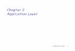 Chapter 2 Application Layer - Oregon State Universityweb.engr.oregonstate.edu/~thinhq/teaching/ece465/... · Chapter 2: Application layer 2.1 Principles of network applications app