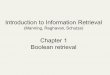 Introduction to Information Retrievaljg66/teaching/7312/notes/...Introduction to Information Retrieval (Manning, Raghavan, Schutze) Chapter 6 Scoring term weighting and the vector