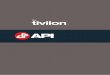 TIVILON 10 13aw - API SpA · Tivilon is a family of TPE products based on dynamically Vulcanised Thermoplastic Elastomers (TPVs). The fi rst generation of TPVs were developed to replace