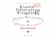看単！ Easy Nursing English － Easy Reviews & …...Easy Nursing English Easy Review Section III Illnesses and emergencies I. Chapter 9 Fill in the blank with an appropriate word