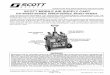 OPERATION AND MAINTENANCE INSTRUCTIONS SCOTT MOBILE … · the Mobile Air Supply Cart must be familiar with the operation of the Mobile Air Supply Cart and all instructions in this
