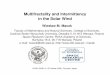 Multifractality and Intermittency in the Solar Windusers.cbk.waw.pl/~macek/conf/recent/nlw.pdf · 2006-10-04 · Multifractality and Intermittency in the Solar Wind Wiesław M. Macek