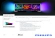 49PUS6501/12 Philips 4K Ultra Slim TV powered by Android ... · DVB-T/T2/C/S/S2 49PUS6501 4K Ultra Slim LED TV powered by Android TV ... You’ve created a home that’s more than