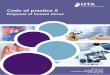 Disposal of human tissue · HTA’s remit. Where this has been produced in collaboration with the HTA, it will appear on our website. The HTA’s codes of practice and other guidance