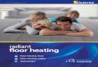 radiant floor heating - Elektra · 2019-11-28 · ELEKTRA MD heating mats and ELEKTRA DM/UltraTec heating cables are normally used as supplementary heating systems, in order to achieve