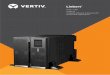 ITA2TM UPS 5-20kVA Compact, Efficient & Robust UPS For ... · POD ITA2 UPS Battery module Note: Battery autonomy times and 5 year design life are based on operation at 25°C. The