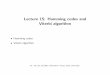 Lecture 15: Hamming codes and Viterbi algorithmyxie77/ece587/Lecture15.pdf · Lecture 15: Hamming codes and Viterbi algorithm Hamming codes Viterbi algorithm Dr. Yao Xie, ECE587,