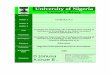 University of Nigeria for...University of Nigeria Virtual Library Serial No. Author 1 OGBAZI, N.J Author 2 Author 3 Title Strategies for Improving The Teaching and Learning of Introductory