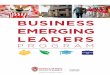Business Emerging Leaders (BEL) Viewbook...BUSINESS PROGRAM —U.S. News & World Report, 2020 The Business Emerging Leaders (BEL) Program is a summer business program for high-achieving