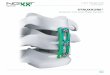 Anterior Cervical Plate System - Nexxt Spine · cation (ALO) The Struxxure ® Anterior Cervical Plate System design is based upon an emerging trend in the peer-reviewed literature