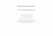 Dhammapada: A Translation 3 Preface Another translation of the Dhammapada. Many other English translations