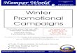 C Winter Promotional Campaignsq.b5z.net/i/u/10099305/f/V38.pdf1 x Sunbeam Queen Electric Blanket $400 1 x Electric Fry Pan Pack $125 2 x Winter Warmer Popcorn Maker Pack $80 ea 1 x