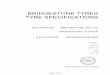 Page 1 of 33 BRIDGESTONE TYRES TYRE SPECIFICATIONS DRY … · 2018-09-19 · C. PHOTOS AND INSCRIPTIONS Only inscriptions which will not change during production are mentioned below