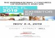 MIAMI, FL 2019 EXHIBITOR KITResort/Hotel Spa Directors UDIENCE. Aesthetic Congress Communications ... targeted e-database of 40,000 leads. ... with the character of the exhibition