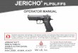 Congratulations on your purchase of the TMCongratulations on your purchase of the JERICHO® 941TM Semi-Auto Pistol Your packaging includes: 1. Carrying Case. 2. This Manual. 3. Cleaning