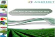 CATALAGO DE PRODUCTOS 2019 - Agrinet · 2019-08-21 · catalago de productos 2019. 2 2 oriente lote 2 , parcela 56-. linderos, ... abrazadera disco y difusor de ceramica 67 agitador