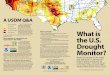 A USDM Q&A - UN-SPIDERA USDM Q&A The U.S. Drought Monitor (USDM) is a map released every Thursday, showing parts of the U.S. that are in (D0), showing areas that may be going into