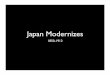 Japan Modernizes - Furman University Japan Mod.pdfFirst Sino-Japanese War" 1894-95! Togo & Battle of Tsushima! Treaty of Portsmouth! Boxer Rebellion 1900! Russo-Japanese War! Second