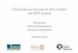UCO Educational Outcomes for OCCC Transfers …UCO Educational Outcomes for OCCC Transfers and OKCPS Students CORE Data Team Office of Institutional Research University of Central