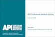 APIV Professional Standards Scheme...API / APIV expressly disclaims any and all liability for any errors, omissions, defects or misrepresentations in the Information (including by