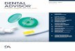 DENTAL NOV.-DEC. 2018 MAIN TOPIC Vol. 35, No. 06 Nov/Dec 2018 DENTAL ADVISOR ™ 3 Patient-Centric CareVol. 35, No.06 PRO-SYS® VarioSonic ® Electric Toothbrush (Benco Dental)