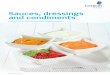Sauces, dressings and condiments - Corbion · Food minus trend An increasing number of consumers and authorities want to reduce the levels of unhealthy components in their diet because