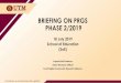 BRIEFING ON PRGS PHASE 2/2019(Online Evaluation) 7 Amendment of proposal & resubmission ... - Menghasilkan pelan perniagaan V11000 Max RM36,000 , RO/RA - bukan bertaraf pelajar V21000