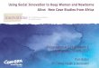 Using Social Innovation to Keep Women and Newborns Alive ... · Using Social Innovation to Keep Women and Newborns Alive: New Case Studies from Africa ... theoretical design pathway