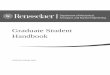 Graduate Student Handbook - Rensselaer Polytechnic Institute€¦ · Steps to Complete a Master of Science (MS) Degree in MANE: 19 ... Chapter 1 . Department of Mechanical, Aerospace