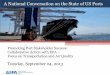 A National Conversation on the State of US Ports ......Recognition for top-performing partners •Partners save money by reducing fuel use and emissions, which protects the environment,