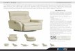 RG-RM-RMS CHELSEA TECHNICAL SHEET · GLIDER The Relaxer recliner program from IMG oﬀers unsurpassed comfort with high quality and space eﬃcient design. The Relaxer gives you glide,