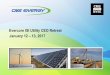 Evercore ISI Utility CEO Retreat January 12 13, 2017 · Evercore ISI Utility CEO Retreat January 12 – 13, 2017 This presentation is made as of the date hereof and contains “forward-looking