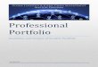 Professional Portfolio - Athens State A sample professional portfolio is attached and should demonstrate