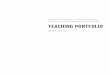 Department of Teaching + Learning in Art +Design Collegiate … · Collegiate Teaching: Preparation and Reflection 2014 Khanh D. Luu. TEACHING PHILOSOPHY. TEAHI PHILOSOPHY “The