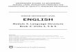 JUNIOR SECONDARY LEVEL ENGLISHwikieducator.org/images/6/62/English_-_Module_4_Bk_2.pdf · COL/English i Module 4: Language Structure Increasing Access to Secondary School Level Education