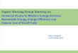 Universal Access to Modern Energy Services, Renewable ... Vinci_UNESCAP.pdf · Source: IRENA (2015), Renewable energy target setting. Expert Group Meeting on Universal Access to Modern