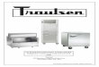 TRAULSEN SERVICE MANUAL · 1 Introduction Traulsen provides this manual as an aid to the service technician in installation, operation and maintenance of Traulsen units from year