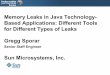 Memory Leaks in Java Technology- Based Applications ...media.techtarget.com/.../downloads/Sporar_Gregg_MemoryLeaksinJavaApps.pdf · Memory Leaks in Java Technology-Based Applications: