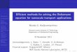 Efficient methods for solving the Boltzmann …...E cient methods for solving the Boltzmann equation for nanoscale transport applications Nicolas G. Hadjiconstantinou Massachusetts