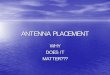 ANTENNA PLACEMENT - NMEA 202 antenna placement.pdf · antenna designed to focus on a specific broadcast source. The standard dish consists of a parabolic (bowl-shaped) surface and