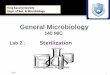General Microbiology - جامعة الملك سعودfac.ksu.edu.sa/sites/default/files/lap_2_140_mic_1.pdf · 2017-02-26 · General Microbiology 140 MIC King Saud University Dept