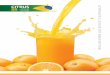 Y ILIT TAINA SUS TE TO U N RO E ICE: U RANGE J O RAZILIAN B · C ITRUS B R HOW THE BRAZILIAN ORANGE JUICE INDUSTRY WORKS During the orange juice production process there is no solid