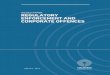 ISSUES PAPER REGULATORY ENFORCEMENT AND CORPORATE … Papers/Issues Paper on Regulatory... · and the attribution of criminal liability to corporate bodies. To that extent, this Issues