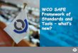 WCO SAFE Framework of Standards and Tools –what’s · •Updated Single Window Compendium - Volume 1 Volume 2 •Trade Recovery Guidelines •2nd edition of Joint WCO/ICAO Brochure