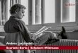 Andrea Lucchesini piano · Luciano Berio’s interest in a free flow of imagination between distant worlds – in which dance, improvisation, folk inspiration and exploration of timbric