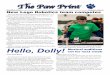 The Paw Print · Sports Editor - Cole Martin Copy Editors - Casey Anderson, Cody Anderson, and Zach Schlake Reporters - Aidan Boyd, Grace Custer, Col-lin Fritz, Kaitlyn Fritz, and