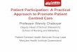 Patient Participation: A Practical Approach to Promote ... · dialouge with nursing staff. Sharing knowledge. Partaking in planning. Managing self-care. Frequency • A total of 58