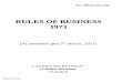 RULES OF BUSINESS 1973 - Cabinet Secretariatcabinet.gov.pk/cabinet/userfiles1/file/ROB-amended-03-03-2017.pdf · RULES OF BUSINESS In exercise of the powers conferred by Articles